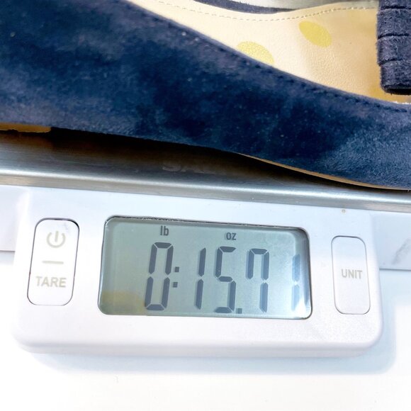 Boden Melody Fringe Loafers, Navy/Forest Suede, Size 8.5 (39) - Picture 9 of 9